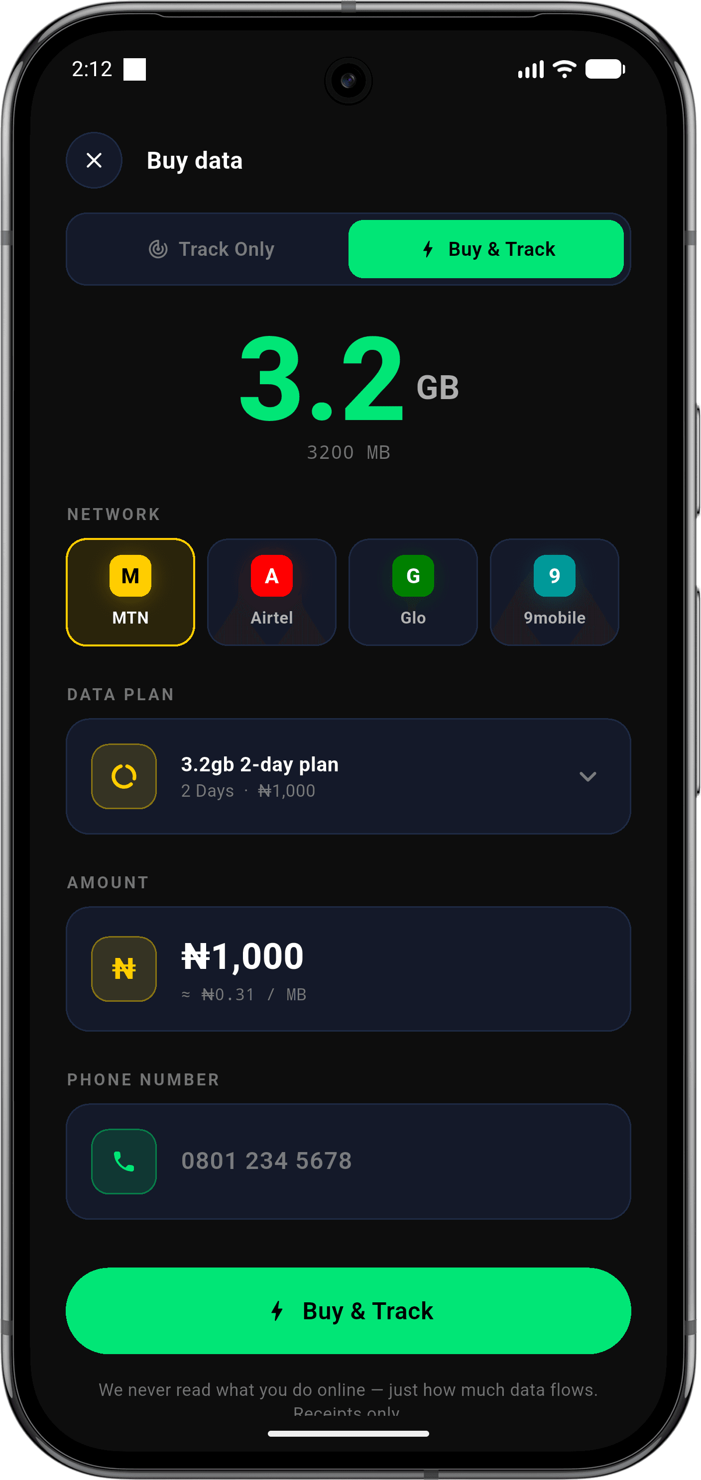 Buy Data