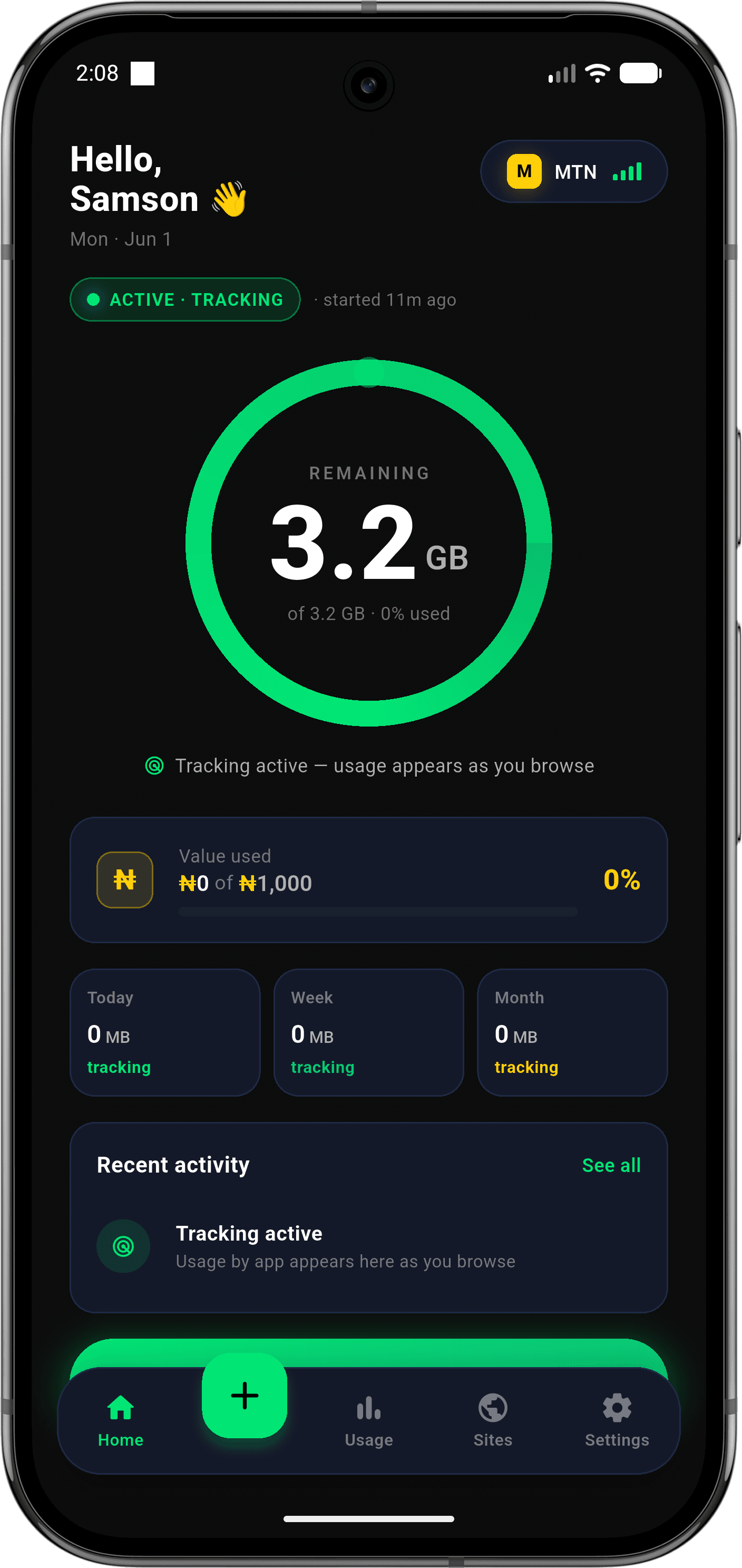 Active Tracking